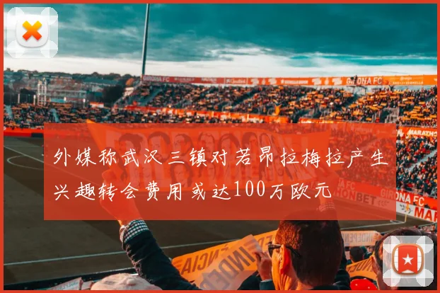 外媒称武汉三镇对若昂拉梅拉产生兴趣转会费用或达100万欧元